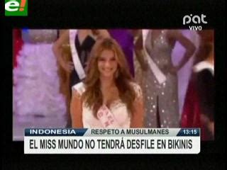 Confirmado Proh Ben Uso De Bikini En Certamen Miss Mundo Eju Tv