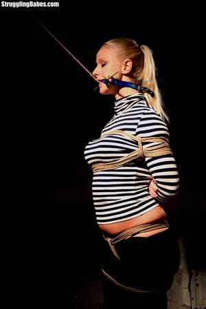 Blonde Whore With Big Tits Loves Ropes And Hands On Her XXX Dessert