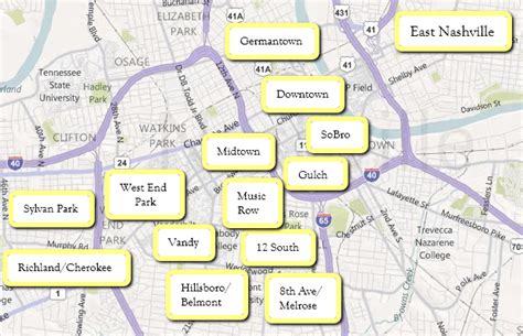 urban nashville tn neighborhoods  home search nashville vacation