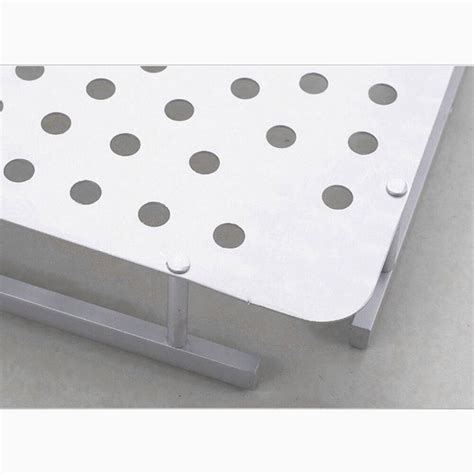 Угловая настенная полка, алюминиевые стеллажи, серебро