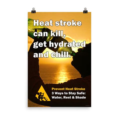 Heat Stress Safety Posters Tagged “poster” Inspire Safety