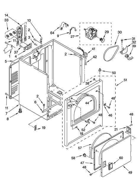 Kenmore Dryer Model 110 Parts List