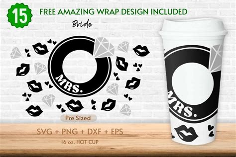 Oz Bride Starbucks Hot Cup Svg Wedding Svg Bride Fuel