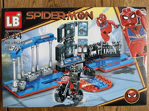 Конструктор лего Человечки пауки Красный и черный - купить с доставкой ...