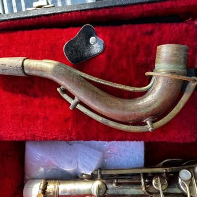 Vintage Conn Transitional Tenor Saxophone Naked Lady Reverb