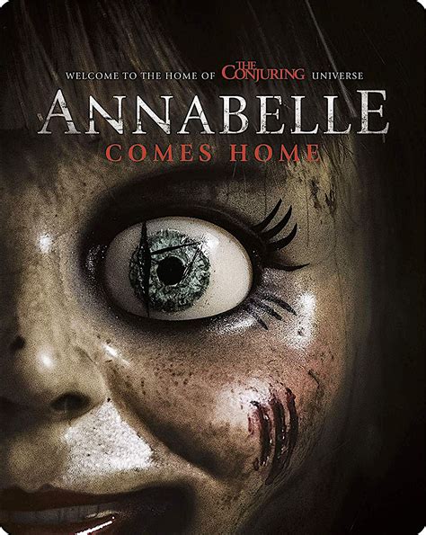 Annabelle Comes Home 4k Blu Ray Steelbook Warner Horror Movie Icons