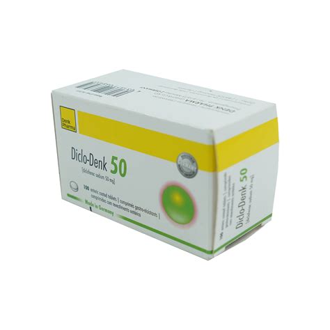 Дикло денк 50мг No.100