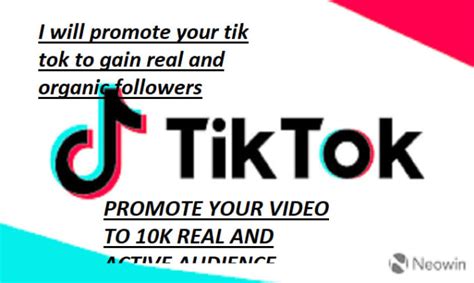 Do Real Organic Tik Tok Promotion Tik Tok Marketing And Organic Tik