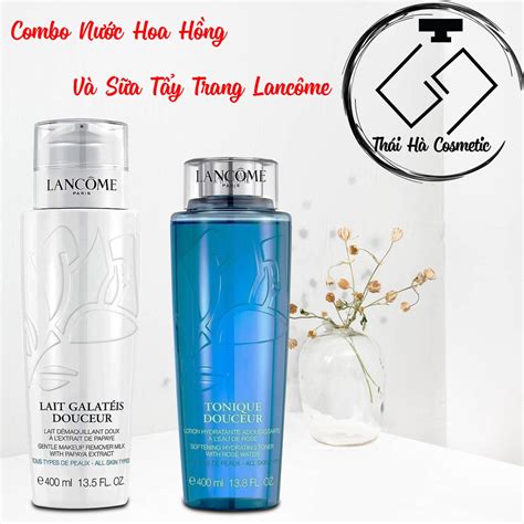 Combo Nước Hoa Hồng Và Sữa Tẩy Trang Lancôme Shopee Việt Nam