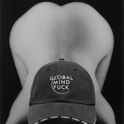 Purple WANT Gobal Mind Fuck Cap By Vetements Purple DIARY