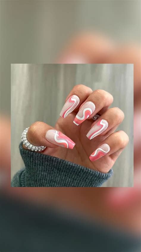 Pink Nail Inspo Pink Nails Pink French Nails Nude Nail Designs
