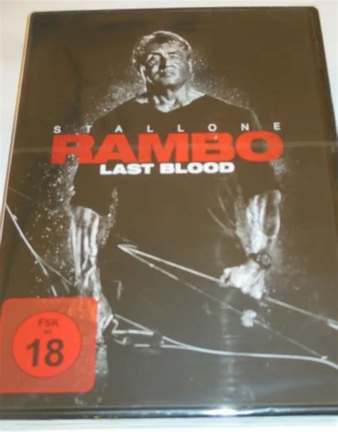 RAMBO 5 LAST Blood DVD Sylvester Stallone 2019 Film Uncut