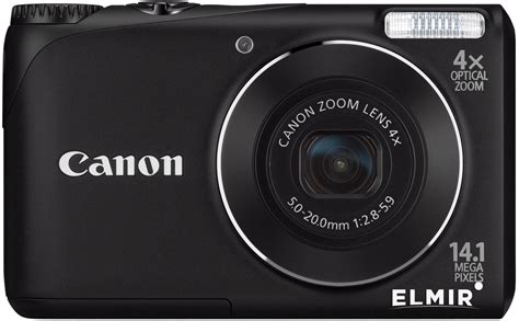 Цифровая фотокамера Canon PowerShot A2200 Black купить | ELMIR - цена ...