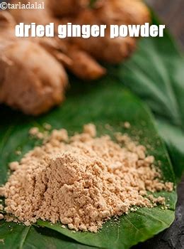 What Is Dried Ginger Powder Sonth Glossary Uses Benefits Recipes