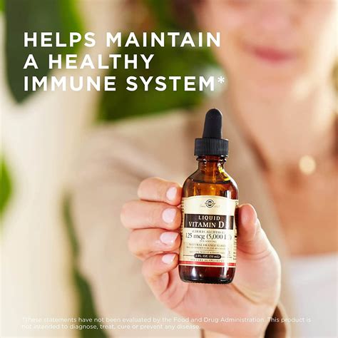 Solgar Vitamin D3 Liquid Natural Orange 5000 IU - 2 fl oz - Walmart.com