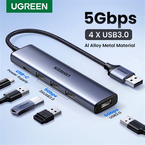 B Chia Hub Usb C Ng Usb Ugreen Cm Gbps Tr Ngu N