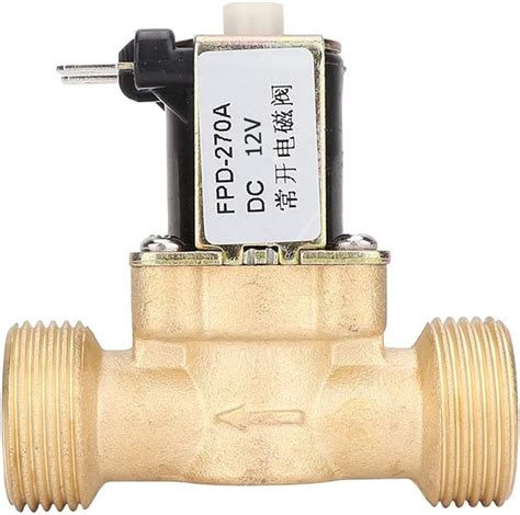 Electroválvula Eléctrica G3 4 Válvula Solenoide de Latón Normalmente