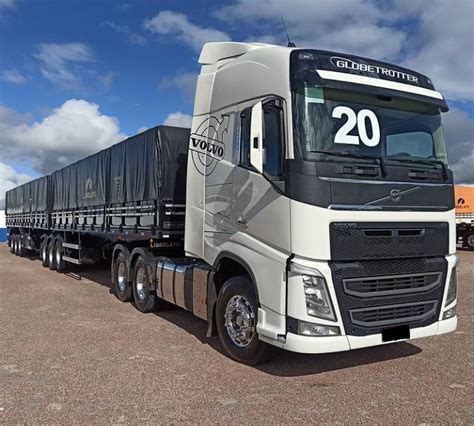 CONJUNTO VOLVO FH540 E RODOTREM GRANELEIRO Buscar Rural