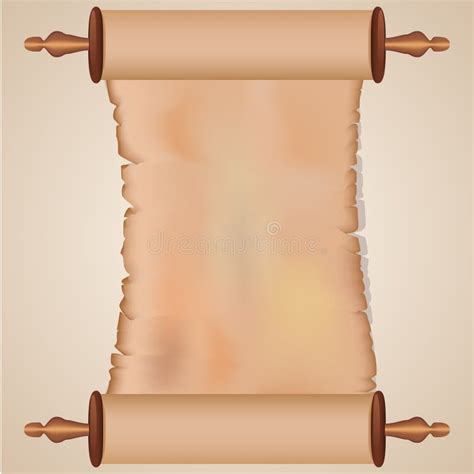 Ancient Scroll Stock Illustration Illustration Of Culture 7690780