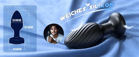 Analvibratoren für Mann Analplug für Männer Prostata Stimulation Männer Analplug Sex Spielzeug