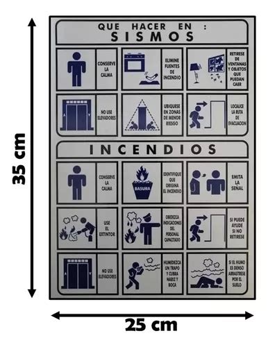 Señalamiento Que Hacer En Caso De Sismos E Incendios