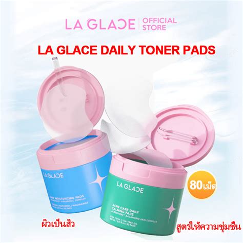 la glace toner pads pads acne moist