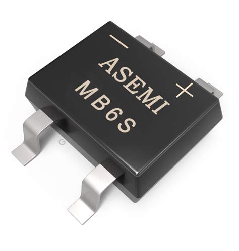 MB10S,MB8S,MB6S ASEMI SMD Bridge Rectifier