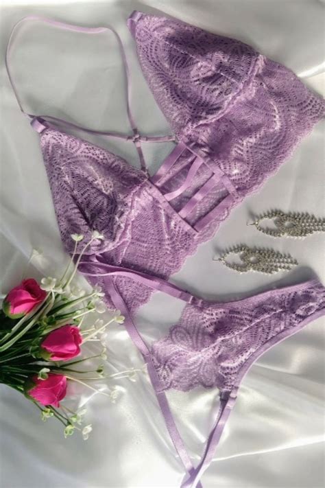 Conjunto de Lingerie Sensual Arzzani Moda Íntima