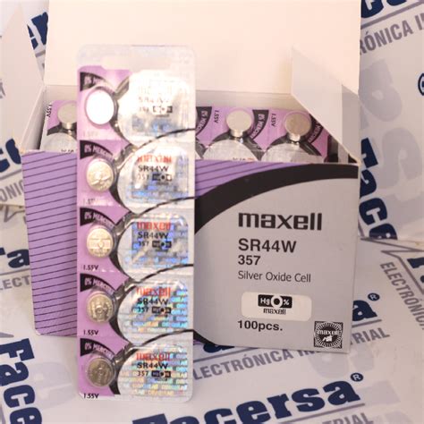 SR44W (357) MAXELL - Facersa