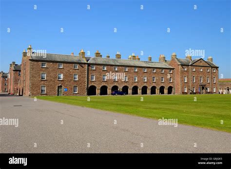 Staff Block And Highlanders Museum Within Fort George On Moray Coast