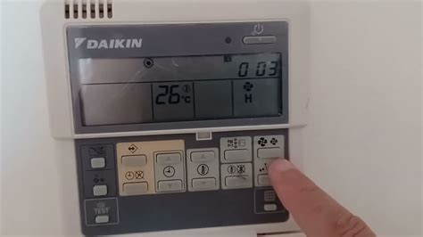 Como Poner Frio O Calor En Un Termostato Daikin Youtube