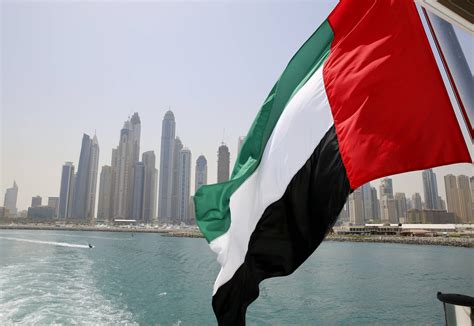 Download UAE Flag Flying Wallpaper | Wallpapers.com 