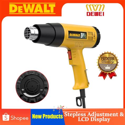 DeWALT Hot Air Shrink Gun Shrink Sealer PVC Bender W Electric Hot Heat Gun Air Blower