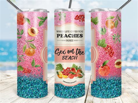 Sex On The Beach 20oz Tumble Design Graphic By Maker Design Studio Creative Fabrica