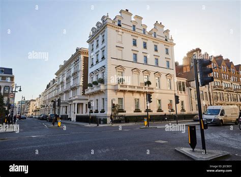 Eaton Square London Uk Stock Photo Alamy