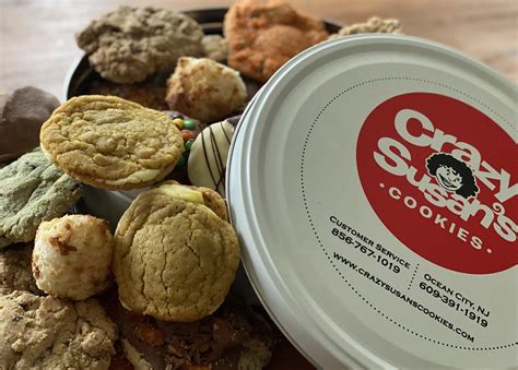 12 Count Cookie Tin – Crazy Susan's Cookies – Fresh and Ready to order