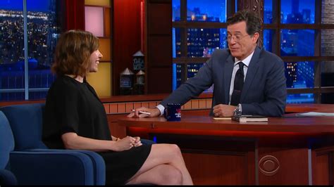 Naked Carrie Brownstein In The Late Show With Stephen Colbert