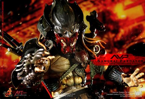 Hot Toys AC 01 AVP Samurai Predator W Diorama Base Hot Toys Complete Checklist