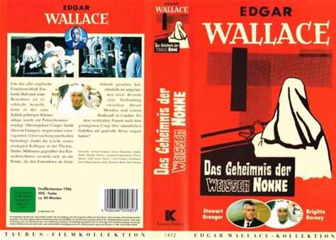 Vhs Edgar Wallace Das Geheimnis Der Wei En Nonne Stewart Granger