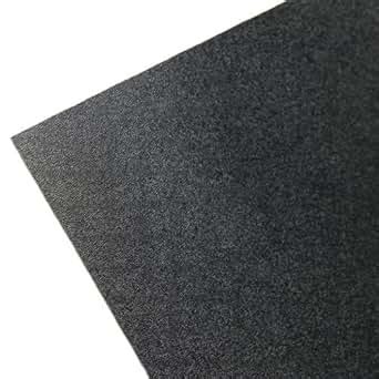 Amazon ABS Sheet 060 Thick Black 12 X 12 Nominal