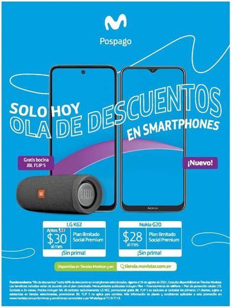 Oferta De Smartphones Pospago En Movistar El Salvador 16 Agosto