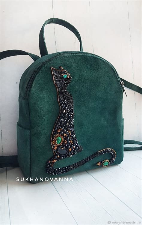 Рюкзак "Loris Чёрная кошка" в интернет-магазине Ярмарка Мастеров по ...