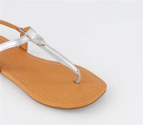 Ugg Madeena Toe Thong Sandals Silver Women’s Sandals