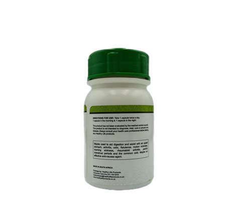 Healthy Life- Ginger Capsules 60's