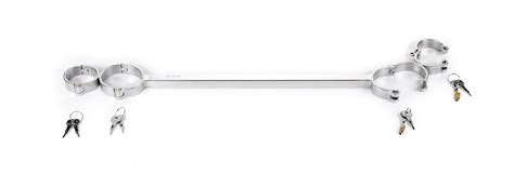 Stainless Steel Neck Collar Chain Hand Cuffs Bondage Set Sex Games Slave Bdsm Tools Handcuffs