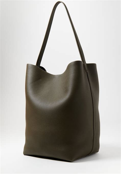 The Row Large North South Park Tote In Olive Green Santa Fe Dry Goods