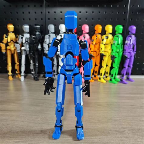 Titan-13-Action-Figure-T13-Model-Figures-3D-Printed-Multi-Jointed ...