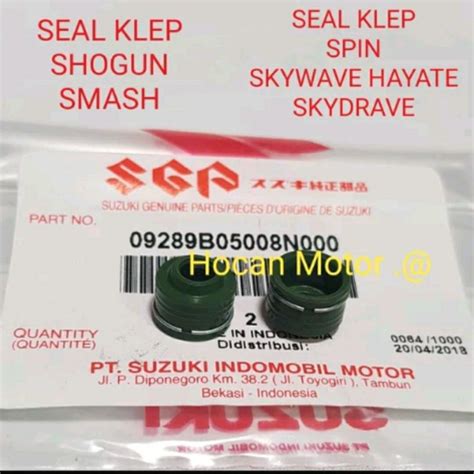 Jual SEAL SIL KLEP SMASH SHOGUN 110 SHOGUN 125 SMASH NEW AXELO ARASHI