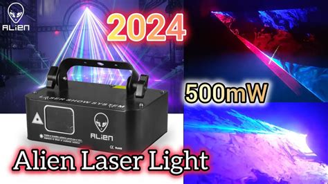 Alien Mw Rgb Laser Beam Scanner Projector Dj Disco Dance Party Stage