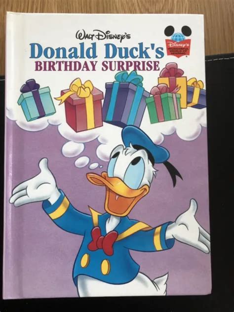 Walt Disney Donald Ducks Birthday Surprise £700 Picclick Uk